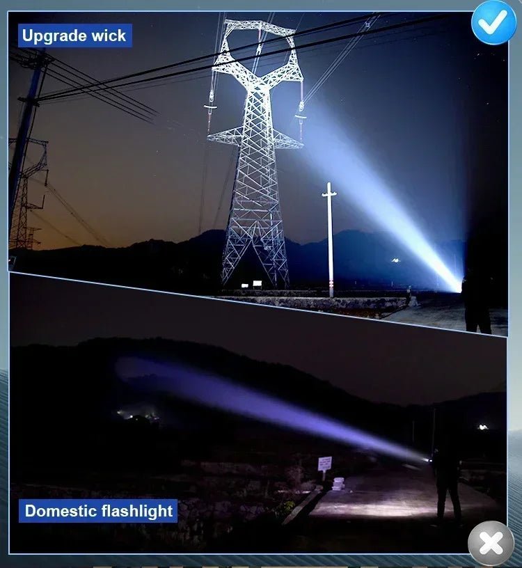 Heinast Super Powerful TYPE-C Rechargeable Flashlight - silverfoxgoods